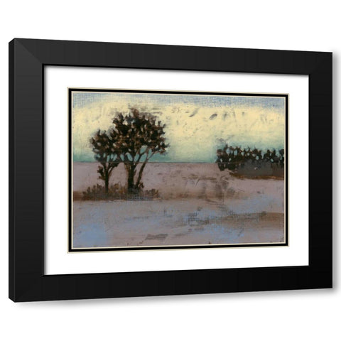 Rustic Meadow I Black Modern Wood Framed Art Print with Double Matting by Goldberger, Jennifer