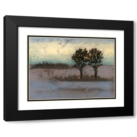 Rustic Meadow II Black Modern Wood Framed Art Print with Double Matting by Goldberger, Jennifer