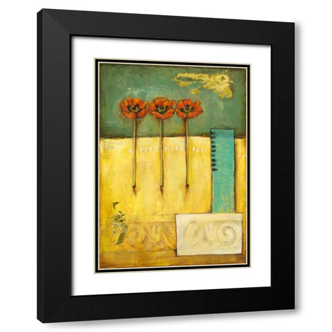 Gwens Dress I on FAP Black Modern Wood Framed Art Print with Double Matting by Goldberger, Jennifer