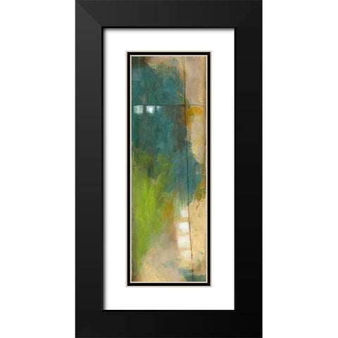 Four Corners VI Black Modern Wood Framed Art Print with Double Matting by Goldberger, Jennifer