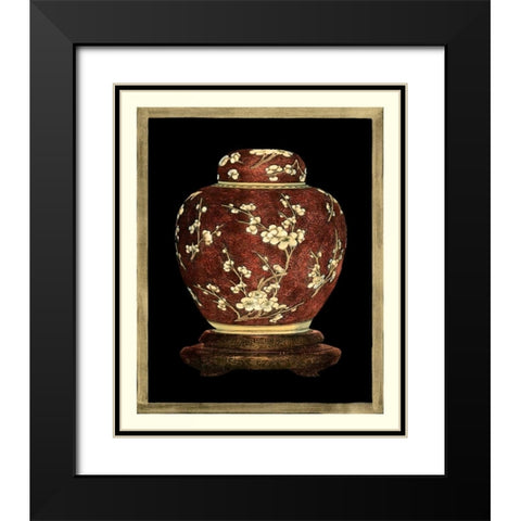 Ginger Jar I Black Modern Wood Framed Art Print with Double Matting by Vision Studio