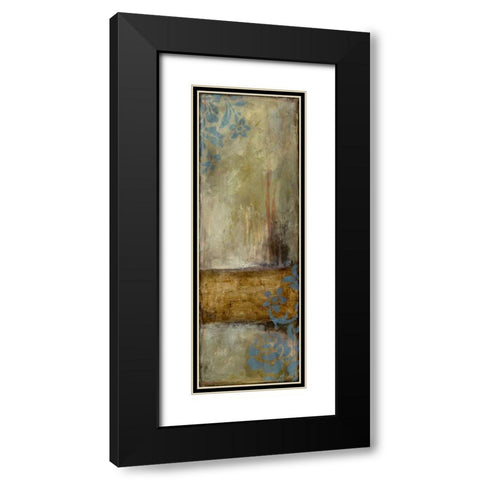 Patina I Black Modern Wood Framed Art Print with Double Matting by Goldberger, Jennifer