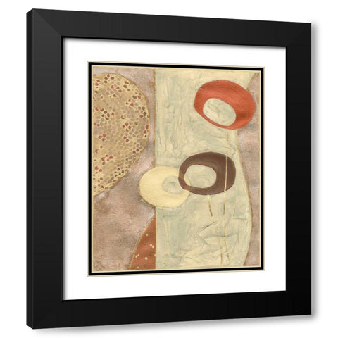 Alloy II Black Modern Wood Framed Art Print with Double Matting by Vess, June Erica