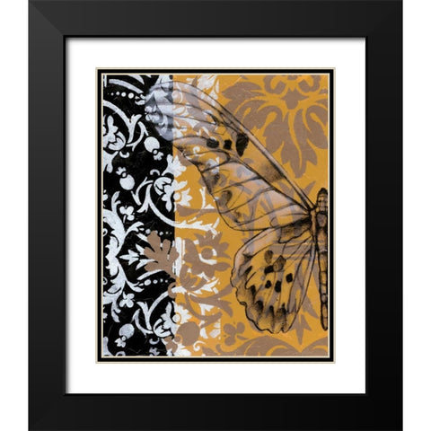 Jarmans Dress I Black Modern Wood Framed Art Print with Double Matting by Goldberger, Jennifer