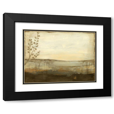 Horizon I Black Modern Wood Framed Art Print with Double Matting by Goldberger, Jennifer