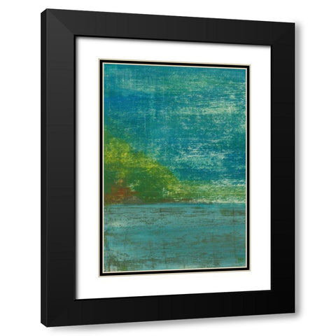 Eventide I Black Modern Wood Framed Art Print with Double Matting by Holland, Julie