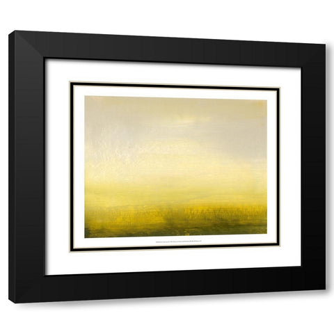 Low Country II Black Modern Wood Framed Art Print with Double Matting by Gordon, Sharon