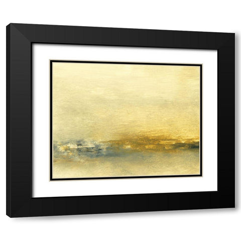 Low Country III Black Modern Wood Framed Art Print with Double Matting by Gordon, Sharon