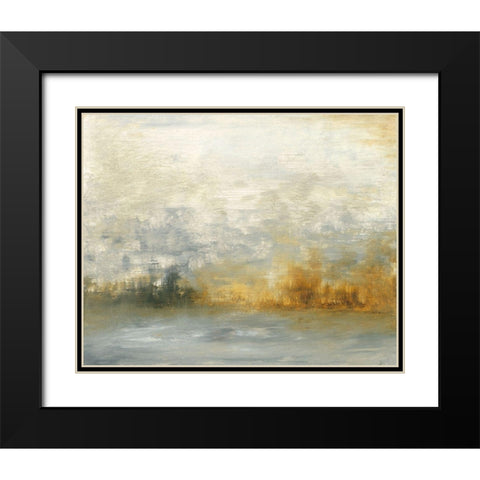 Low Country IV Black Modern Wood Framed Art Print with Double Matting by Gordon, Sharon