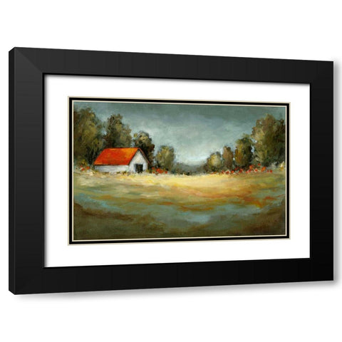 Forgotten Memories Black Modern Wood Framed Art Print with Double Matting by Long, Christina