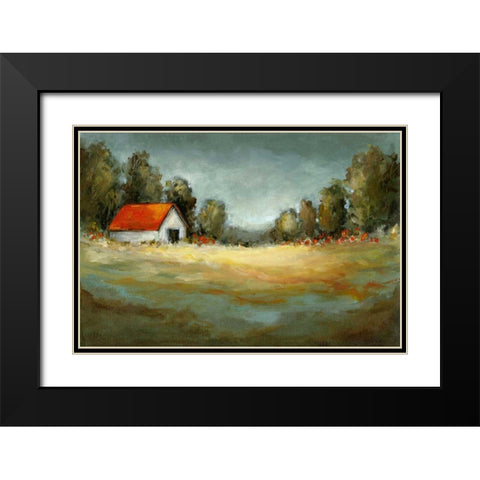 Forgotten Memories Black Modern Wood Framed Art Print with Double Matting by Long, Christina