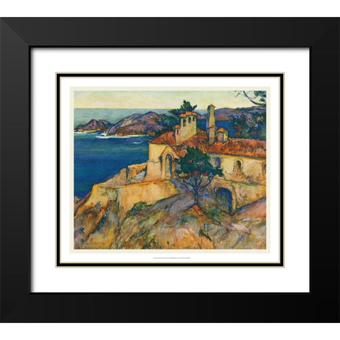 European Sketchbook IV Black Modern Wood Framed Art Print with Double Matting by Abdy, Rowena Meeks