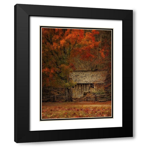 The Mill Black Modern Wood Framed Art Print with Double Matting by Head, Danny