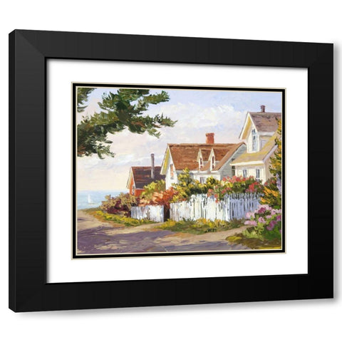 Balmy Spring Day Black Modern Wood Framed Art Print with Double Matting by Dertner, Erin