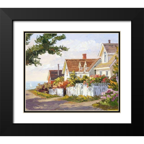 Balmy Spring Day Black Modern Wood Framed Art Print with Double Matting by Dertner, Erin