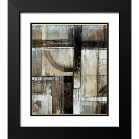 Existence I Black Modern Wood Framed Art Print with Double Matting by OToole, Tim