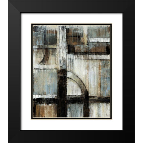 Existence II Black Modern Wood Framed Art Print with Double Matting by OToole, Tim