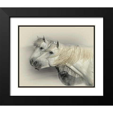 Curiosity Black Modern Wood Framed Art Print with Double Matting by PHBurchett