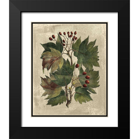 Deshayes Tree I Black Modern Wood Framed Art Print with Double Matting by Deshayes, Gerard Paul