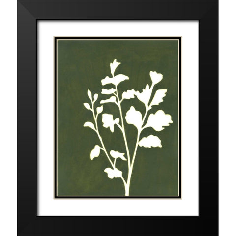 Four Seasons Foliage II Black Modern Wood Framed Art Print with Double Matting by Meagher, Megan