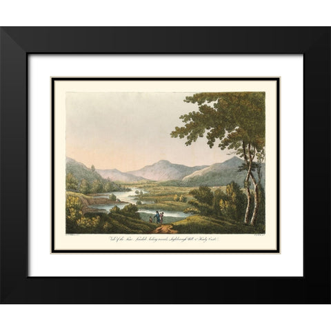 English Countryside IV Black Modern Wood Framed Art Print with Double Matting by Wilkenson, Joseph