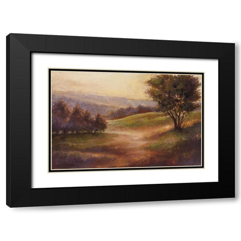 Foothills of Appalachia II Black Modern Wood Framed Art Print with Double Matting by Harper, Ethan