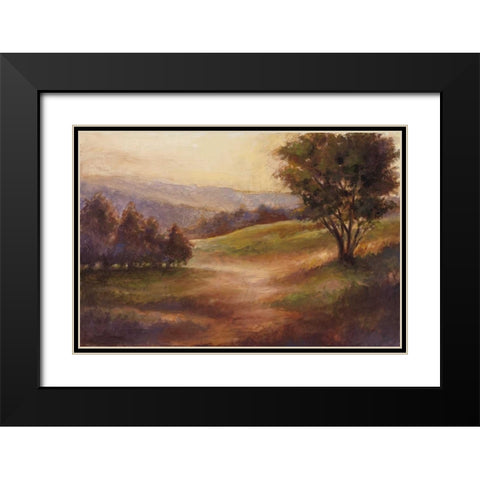 Foothills of Appalachia II Black Modern Wood Framed Art Print with Double Matting by Harper, Ethan