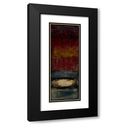 Moonlit Forest V Black Modern Wood Framed Art Print with Double Matting by Goldberger, Jennifer