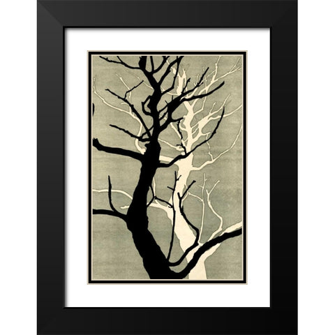 Winter Hollow II Black Modern Wood Framed Art Print with Double Matting by Ludwig, Alicia