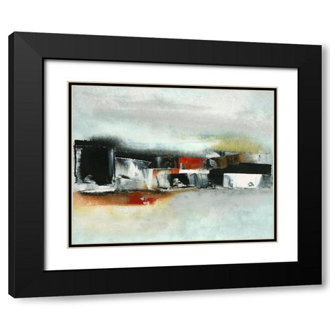 Northwest Passage XI Black Modern Wood Framed Art Print with Double Matting by Gordon, Sharon
