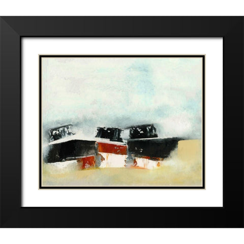 Northwest Passage XII Black Modern Wood Framed Art Print with Double Matting by Gordon, Sharon