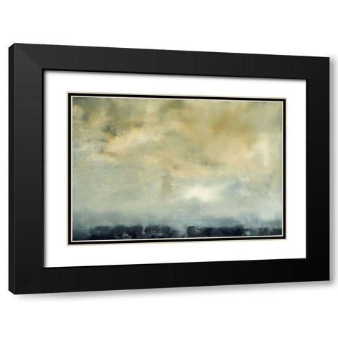 Clouds VI Black Modern Wood Framed Art Print with Double Matting by Gordon, Sharon