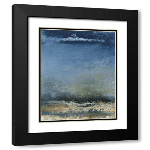 Mystic II Black Modern Wood Framed Art Print with Double Matting by Gordon, Sharon