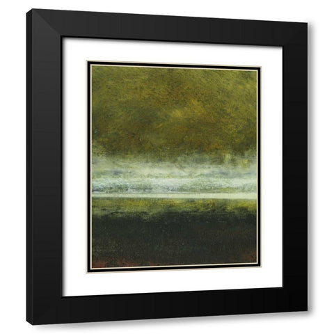 Paths III Black Modern Wood Framed Art Print with Double Matting by Gordon, Sharon