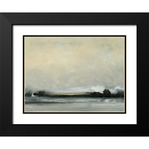 Dusk VI Black Modern Wood Framed Art Print with Double Matting by Gordon, Sharon