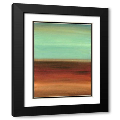 Geologic Sequence I Black Modern Wood Framed Art Print with Double Matting by Harper, Ethan