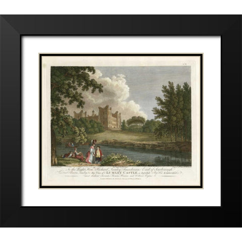 Days of Leisure I Black Modern Wood Framed Art Print with Double Matting by Hearne, T.