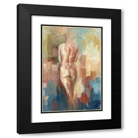 Amanda I Black Modern Wood Framed Art Print with Double Matting by Harper, Ethan