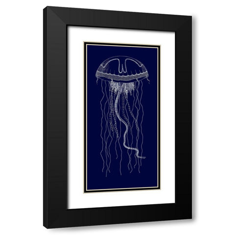 Languishing Drifters II Black Modern Wood Framed Art Print with Double Matting by Vision Studio