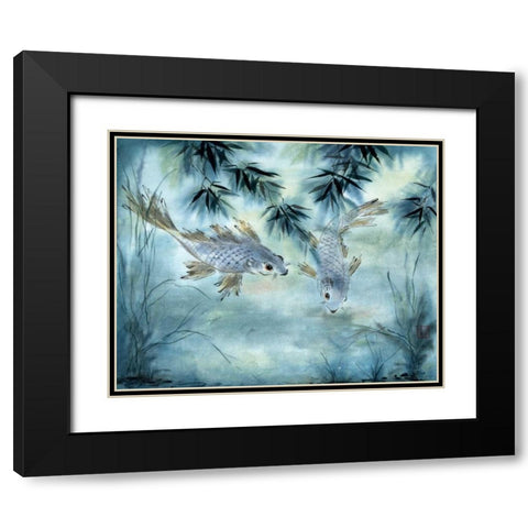 Carpe Diem Black Modern Wood Framed Art Print with Double Matting by Parker, Nan Rae