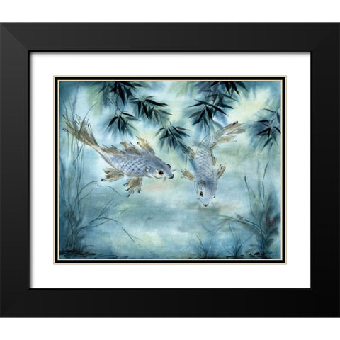 Carpe Diem Black Modern Wood Framed Art Print with Double Matting by Parker, Nan Rae