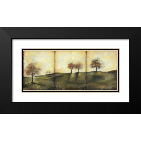 Autumnal Meadow II Black Modern Wood Framed Art Print with Double Matting by Goldberger, Jennifer