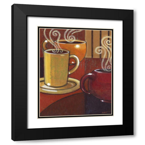 Wake Up Call II Black Modern Wood Framed Art Print with Double Matting by Wyatt Jr., Norman