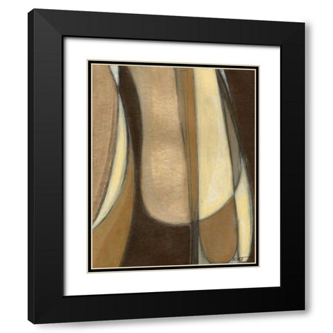 Voyage I Black Modern Wood Framed Art Print with Double Matting by Wyatt Jr., Norman