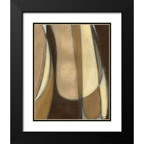 Voyage I Black Modern Wood Framed Art Print with Double Matting by Wyatt Jr., Norman