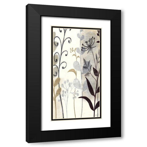 Zephyr I Black Modern Wood Framed Art Print with Double Matting by Wyatt Jr., Norman
