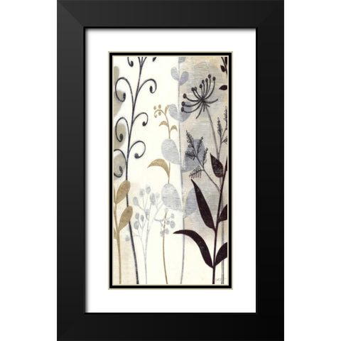 Zephyr I Black Modern Wood Framed Art Print with Double Matting by Wyatt Jr., Norman