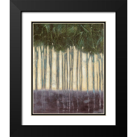 Sunlit Rainforest II Black Modern Wood Framed Art Print with Double Matting by Wyatt Jr., Norman