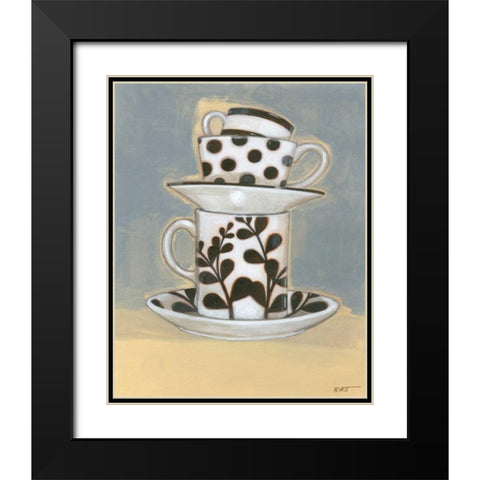 The Last Drop II Black Modern Wood Framed Art Print with Double Matting by Wyatt Jr., Norman