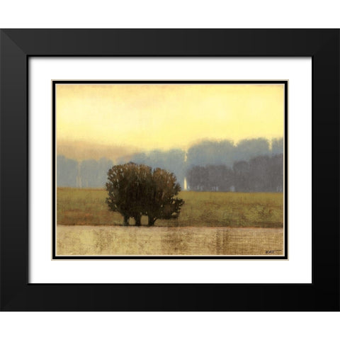 Villa Park I Black Modern Wood Framed Art Print with Double Matting by Wyatt Jr., Norman